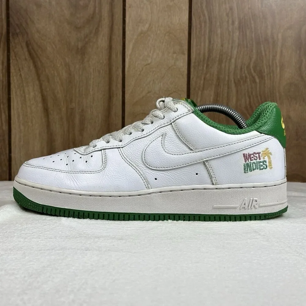 Nike Air Force 1 Low West Indies‎ White Green 2022 DX1156-100 Men’s Size 10